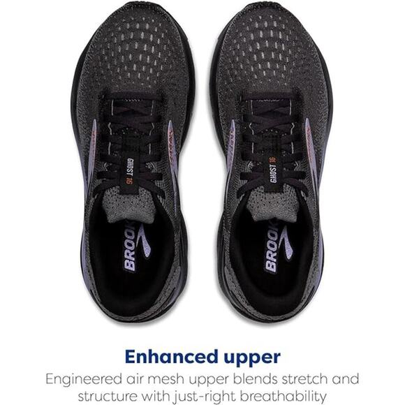 Brooks Women s Ghost 16 Neutral Running Shoe Size 10.5 - Picture 4 of 15